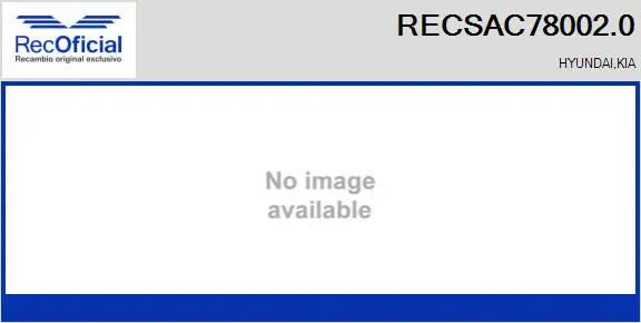 Compressor, air conditioning (RECSAC78002.0)