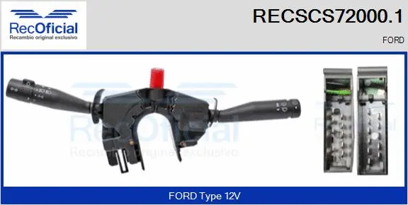 Steering Column Switch (RECSCS72000.1)