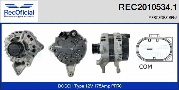 Alternator (REC2010534.1)