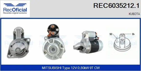 Starter (REC6035212.1)