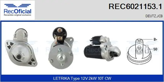 Starter (REC6021153.1)