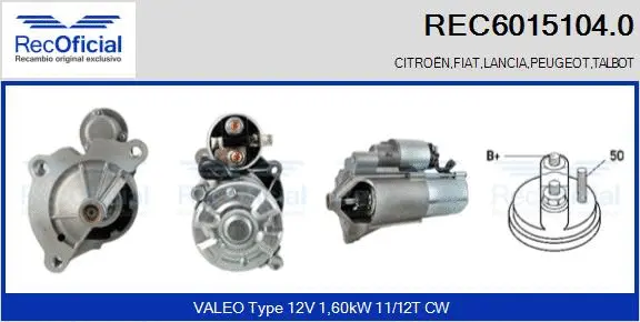 Starter (REC6015104.0)