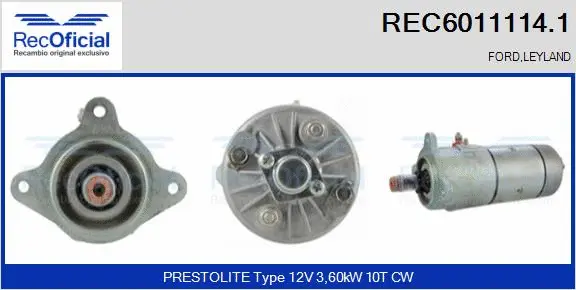 Starter (REC6011114.1)