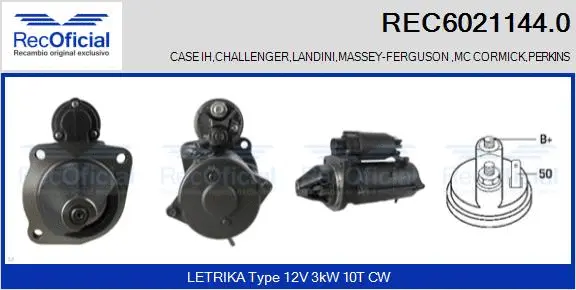 Starter (REC6021144.0)