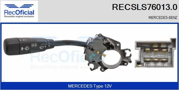 Steering Column Switch (RECSLS76013.0)