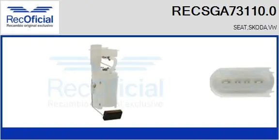 Fuel Feed Unit (RECSGA73110.0)