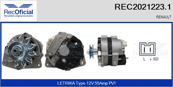 Alternator (REC2021223.1)