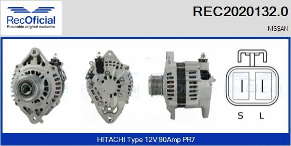 Alternator (REC2020132.0)