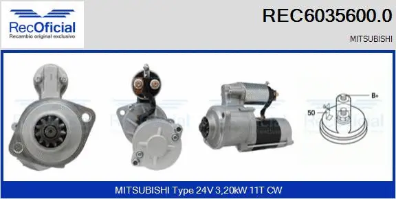 Starter (REC6035600.0)