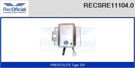 Alternator Regulator (RECSRE11104.0)