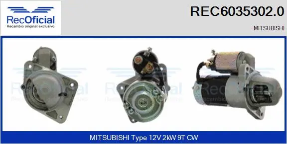 Starter (REC6035302.0)