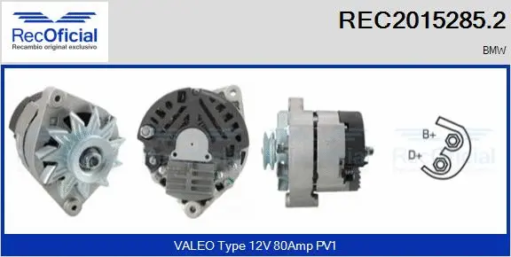 Alternator (REC2015285.2)