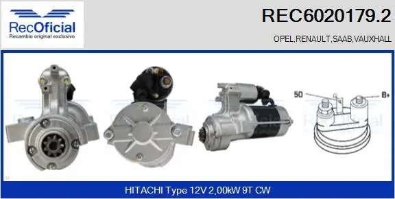 Starter (REC6020179.2)