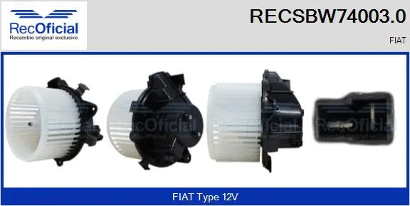 Interior Blower (RECSBW74003.0)