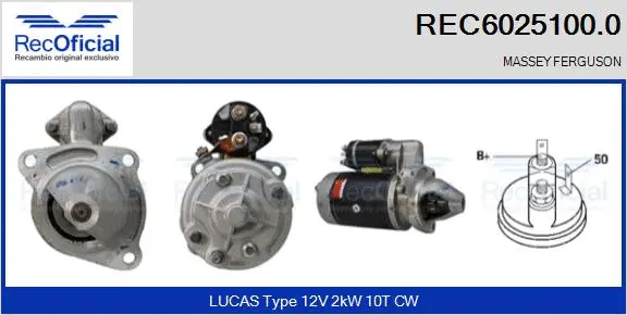 Starter (REC6025100.0)