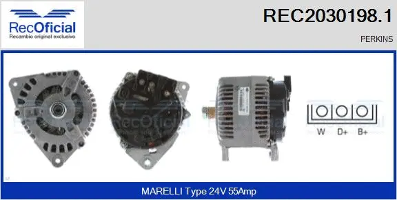 Alternator (REC2030198.1)