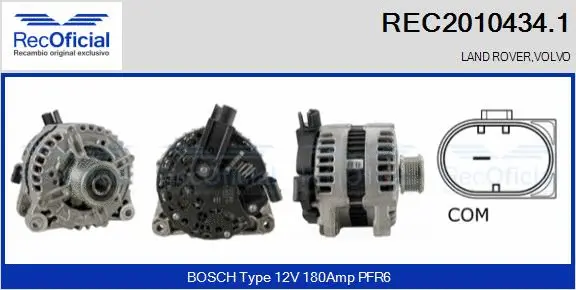 Alternator (REC2010434.1)