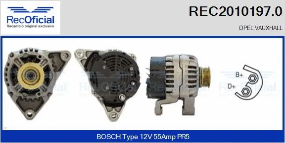 Alternator (REC2010197.0)
