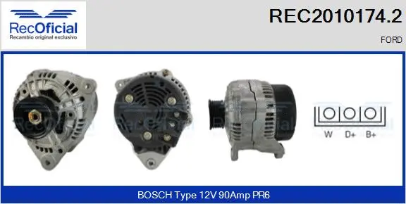 Alternator (REC2010174.2)