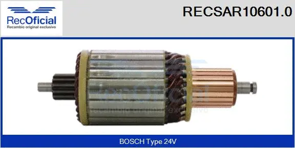 Armature, starter (RECSAR10601.0)