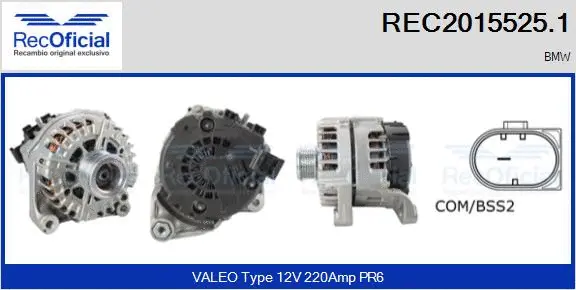Alternator (REC2015525.1)