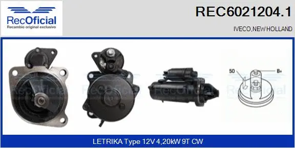 Starter (REC6021204.1)