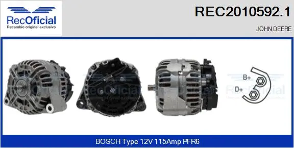 Alternator (REC2010592.1)