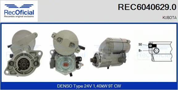 Starter (REC6040629.0)