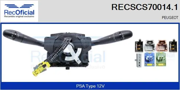 Steering Column Switch (RECSCS70014.1)