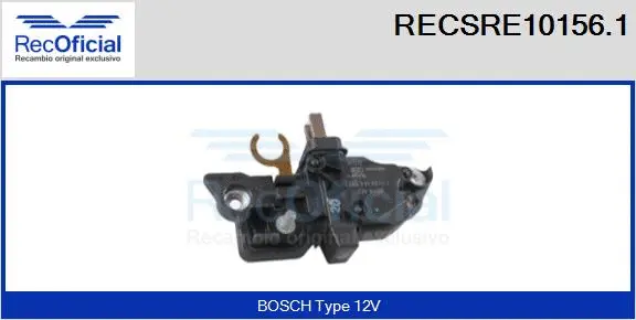 Alternator Regulator (RECSRE10156.1)