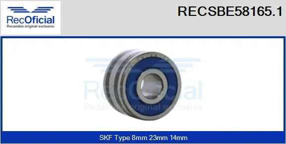 Bearing (RECSBE58165.1)