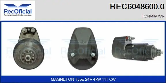 Starter (REC6048600.0)