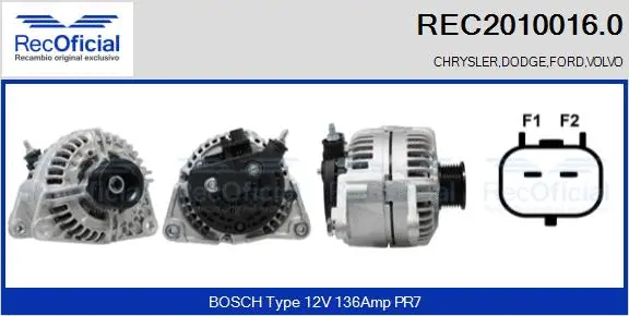 Alternator (REC2010016.0)