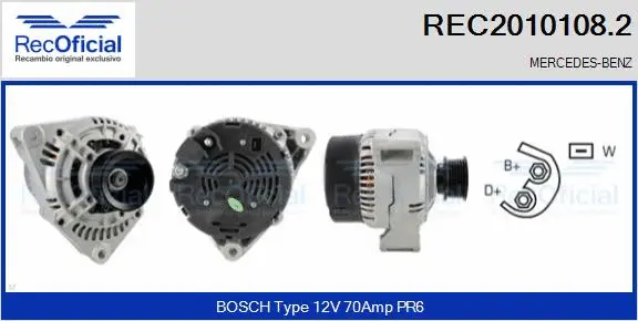 Alternator (REC2010108.2)