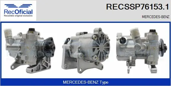 Hydraulic Pump, steering (RECSSP76153.1)
