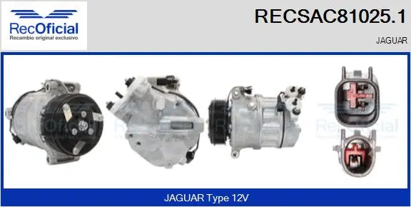 Compressor, air conditioning (RECSAC81025.1)