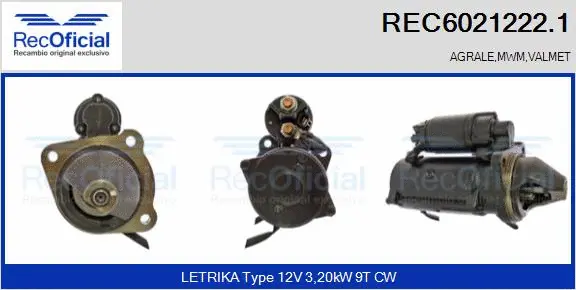 Starter (REC6021222.1)