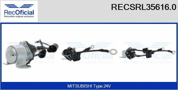 Relay, starter (RECSRL35616.0)