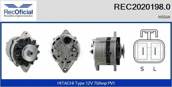 Alternator (REC2020198.0)