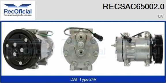 Compressor, air conditioning (RECSAC65002.0)