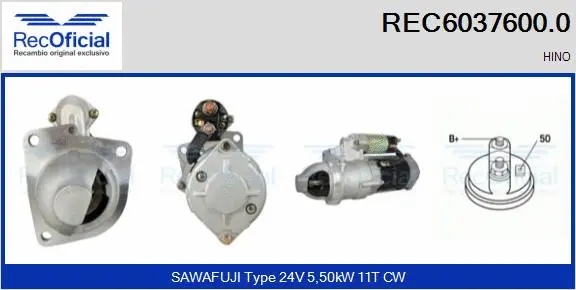 Starter (REC6037600.0)