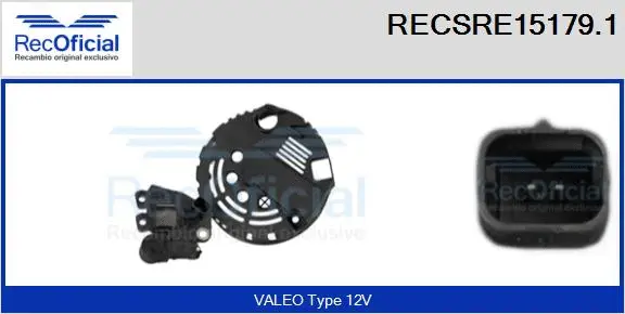 Alternator Regulator (RECSRE15179.1)