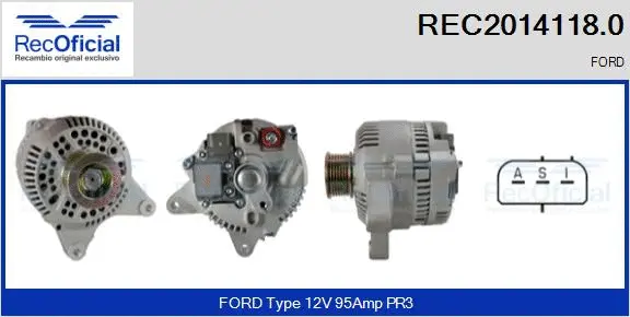 Alternator (REC2014118.0)