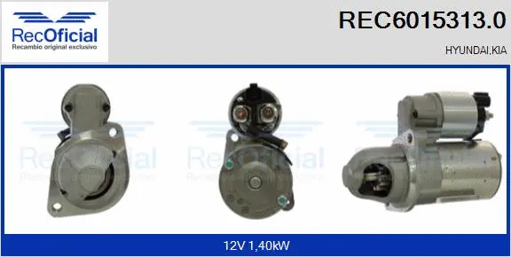 Starter (REC6015313.0)