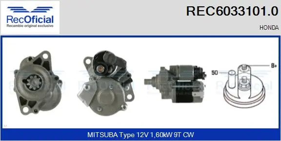 Starter (REC6033101.0)