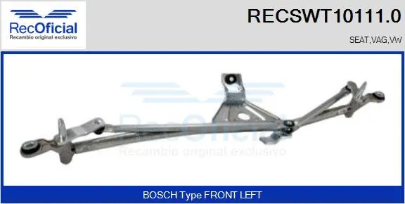 Wiper Linkage (RECSWT10111.0)