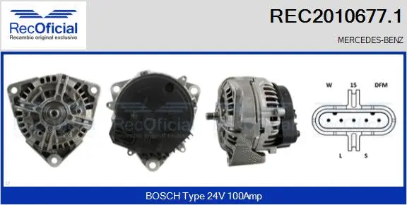 Alternator (REC2010677.1)
