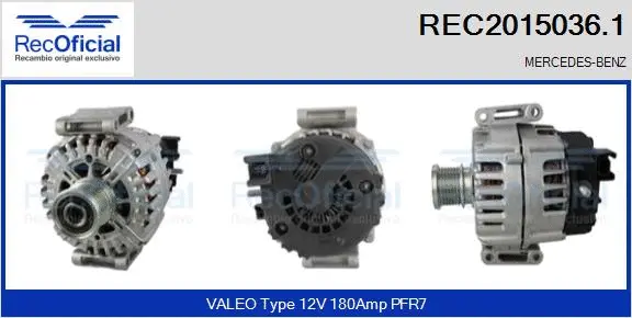 Alternator (REC2015036.1)