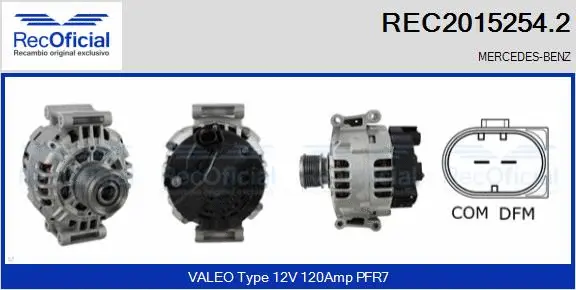 Alternator (REC2015254.2)