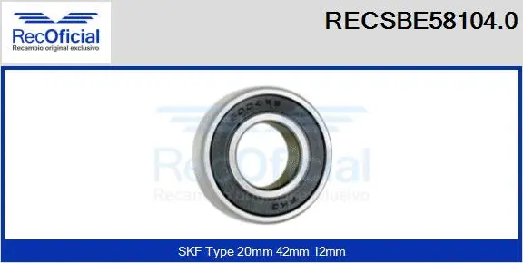 Bearing (RECSBE58104.0)
